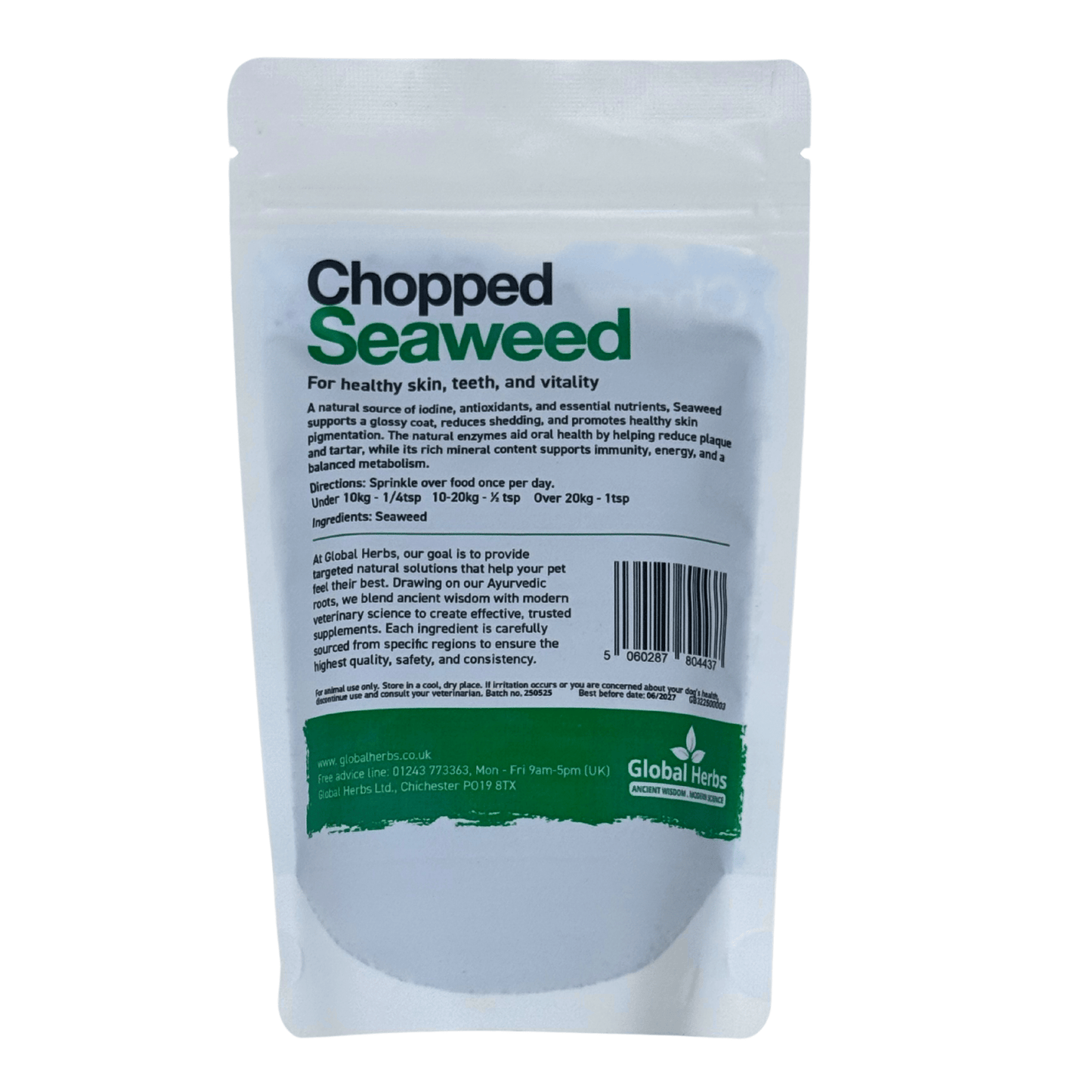 Chopped Seaweed - Global Herbs - Canine - Chartley Chucks