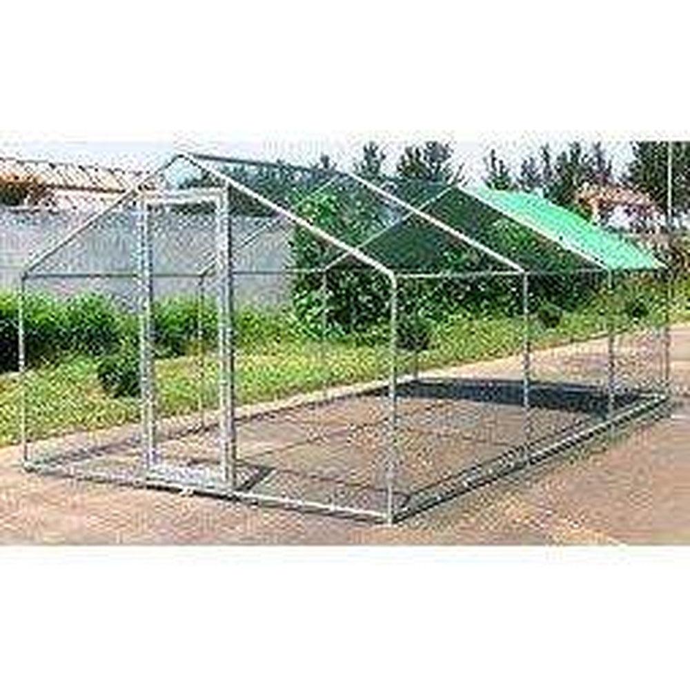 Clear glass tarpaulin Chicken run covers - Chartley Chucks