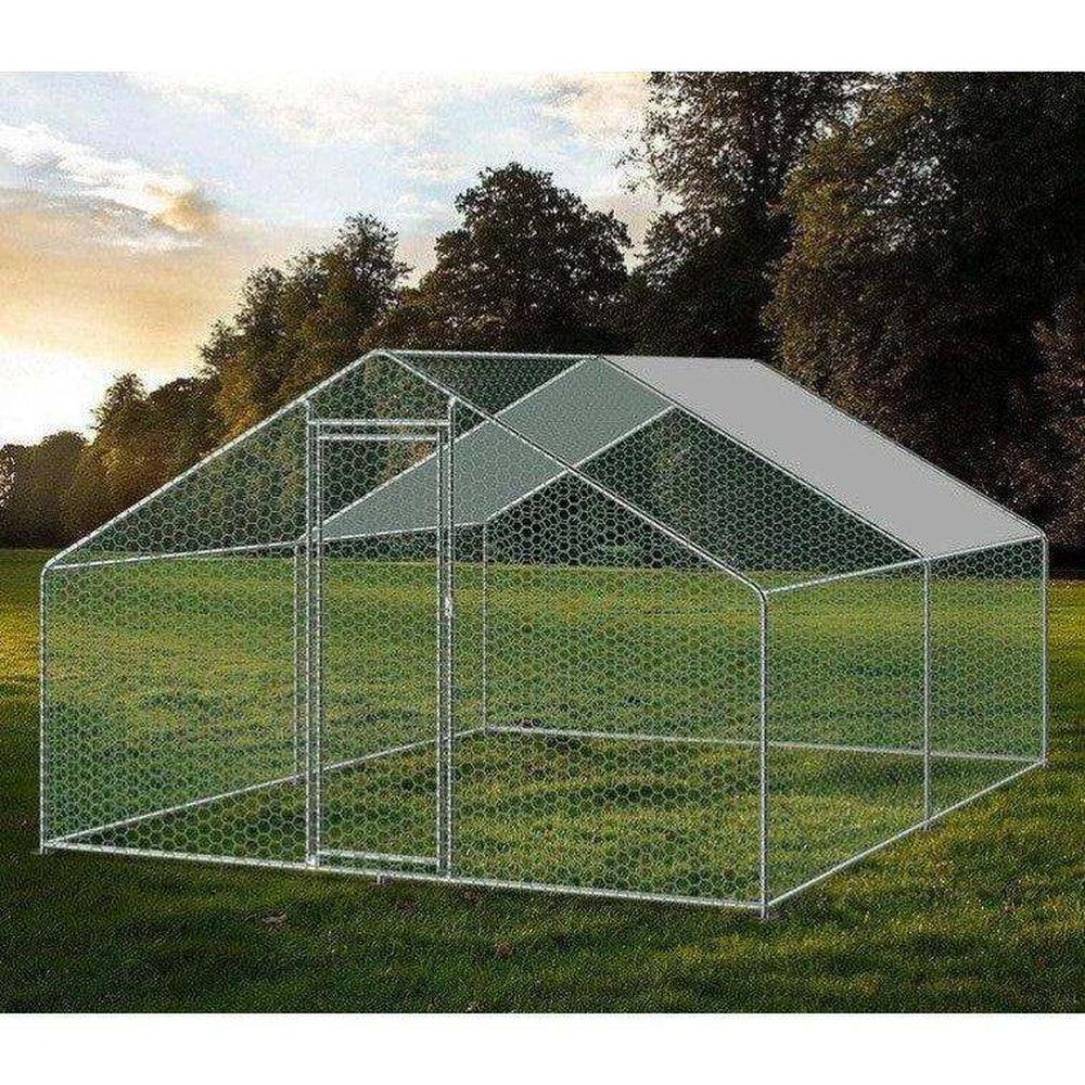 Clear glass tarpaulin Chicken run covers - Chartley Chucks