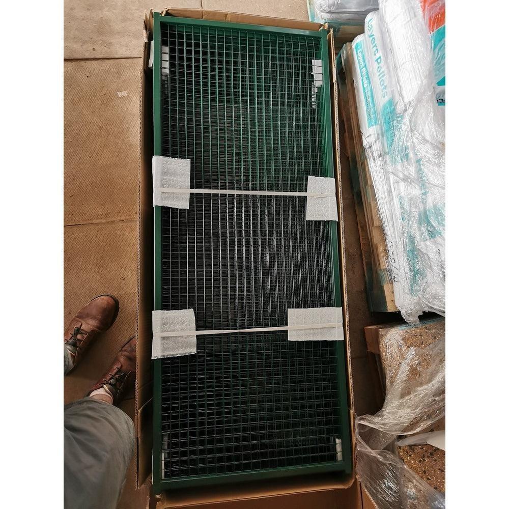 Easicoop 3m x 3m metal quality walk in Chicken run - Chartley Chucks