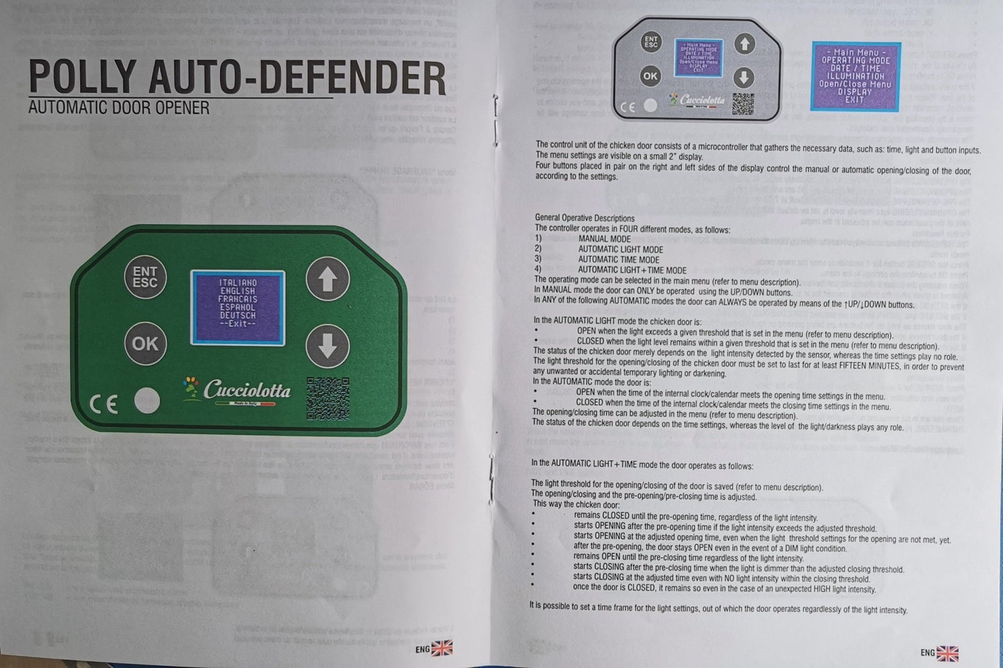 Easicoop Auto defender Door Opener - Chartley Chucks
