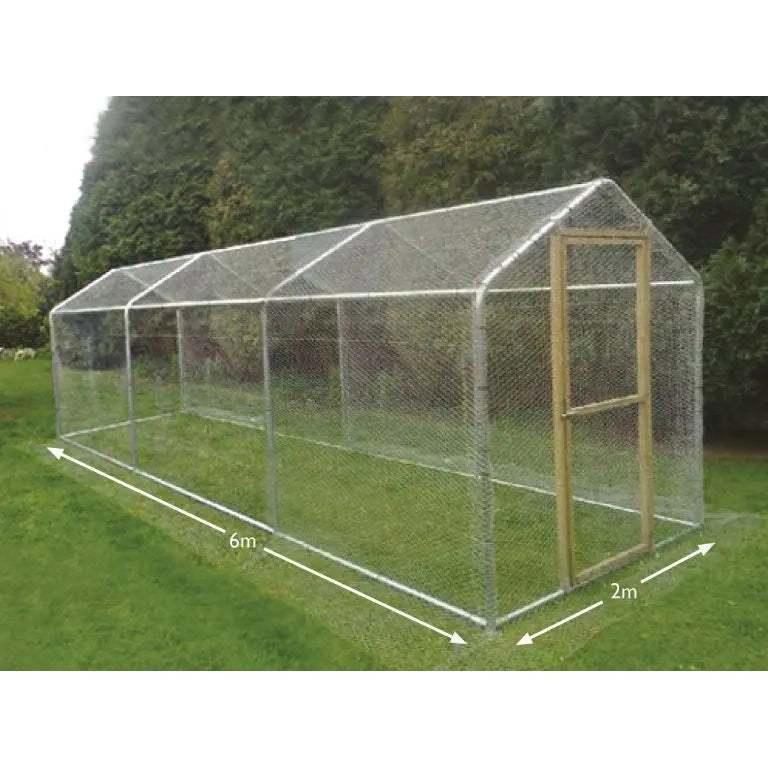 GardenLife 38mm tubed Metal Walk in Runs - Chartley Chucks