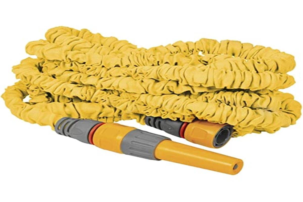 Hozelock 8215 1240 Superhoze 15 m Expandable Water Hose, Yellow - Chartley Chucks