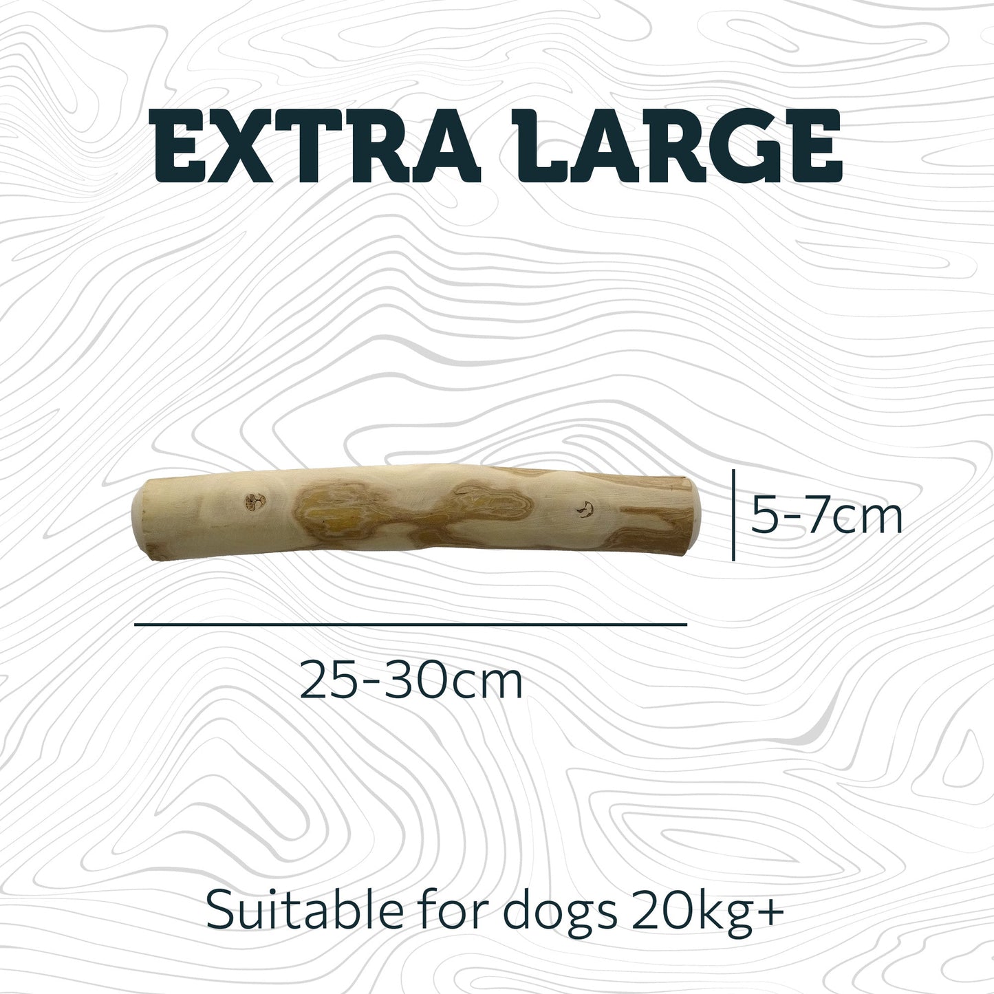 Natural Coffee Wood Dog Chews - Chartley Chucks