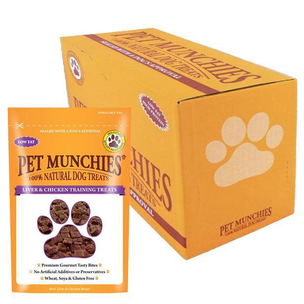 Pet Munchies Training Treat Liver 8x50g - Chartley Chucks