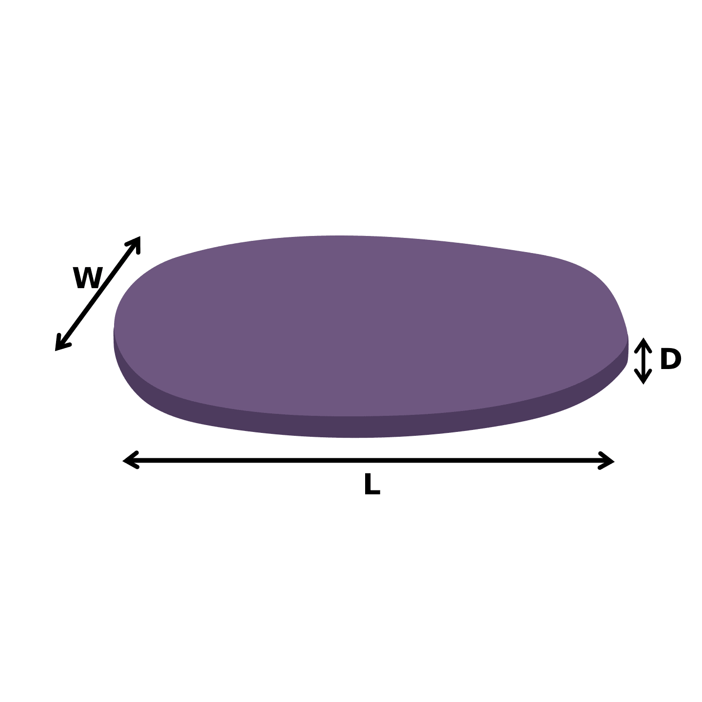 P&L Country Dog Heavy Duty Waterproof Oval Cushion Dog Bed. - Chartley Chucks