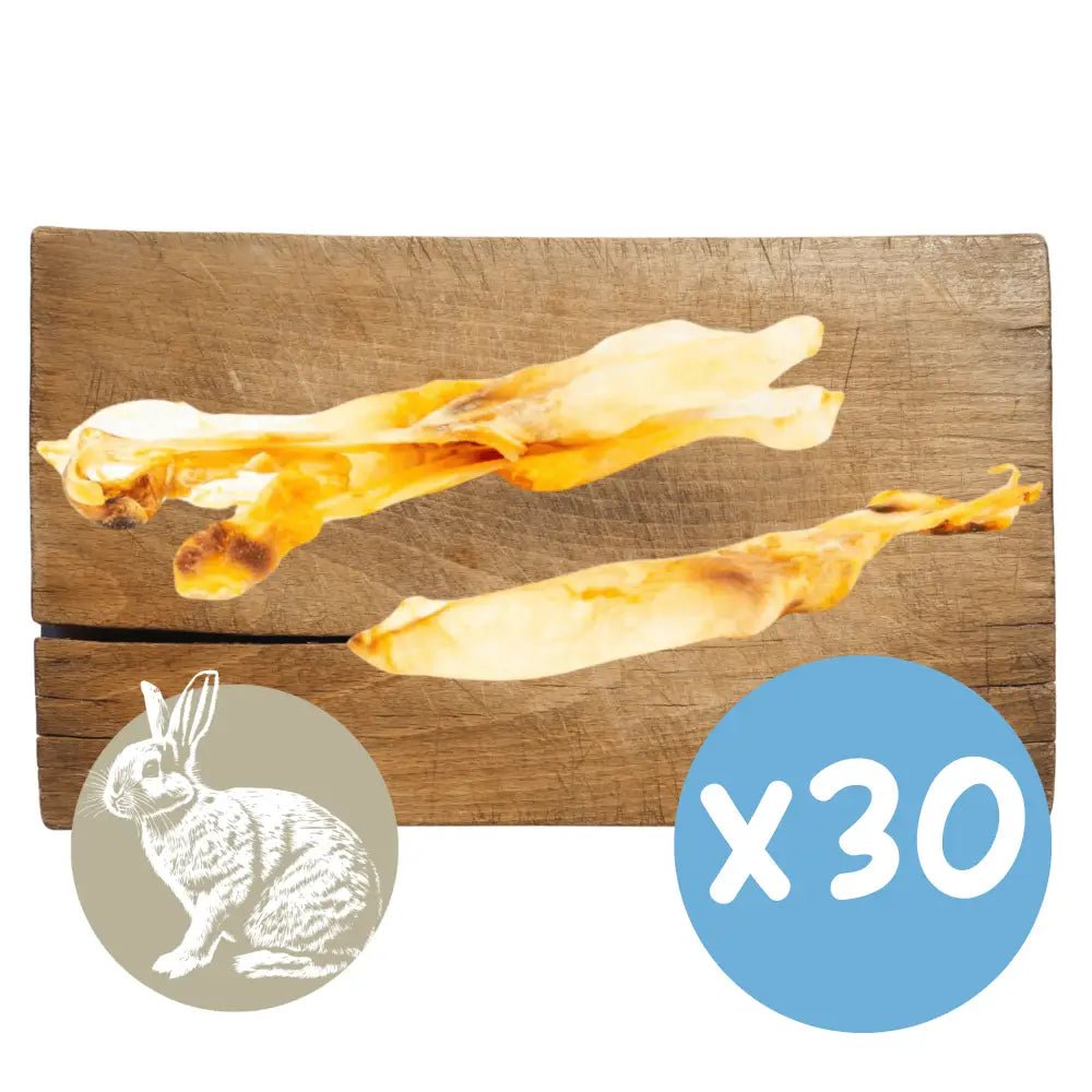 Rabbit Ear without Fur Natural Meat Chew For Dogs - Chartley Chucks