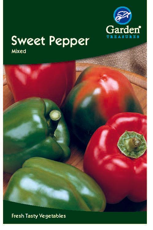 Sweet Pepper Mixed Seeds - Chartley Chucks
