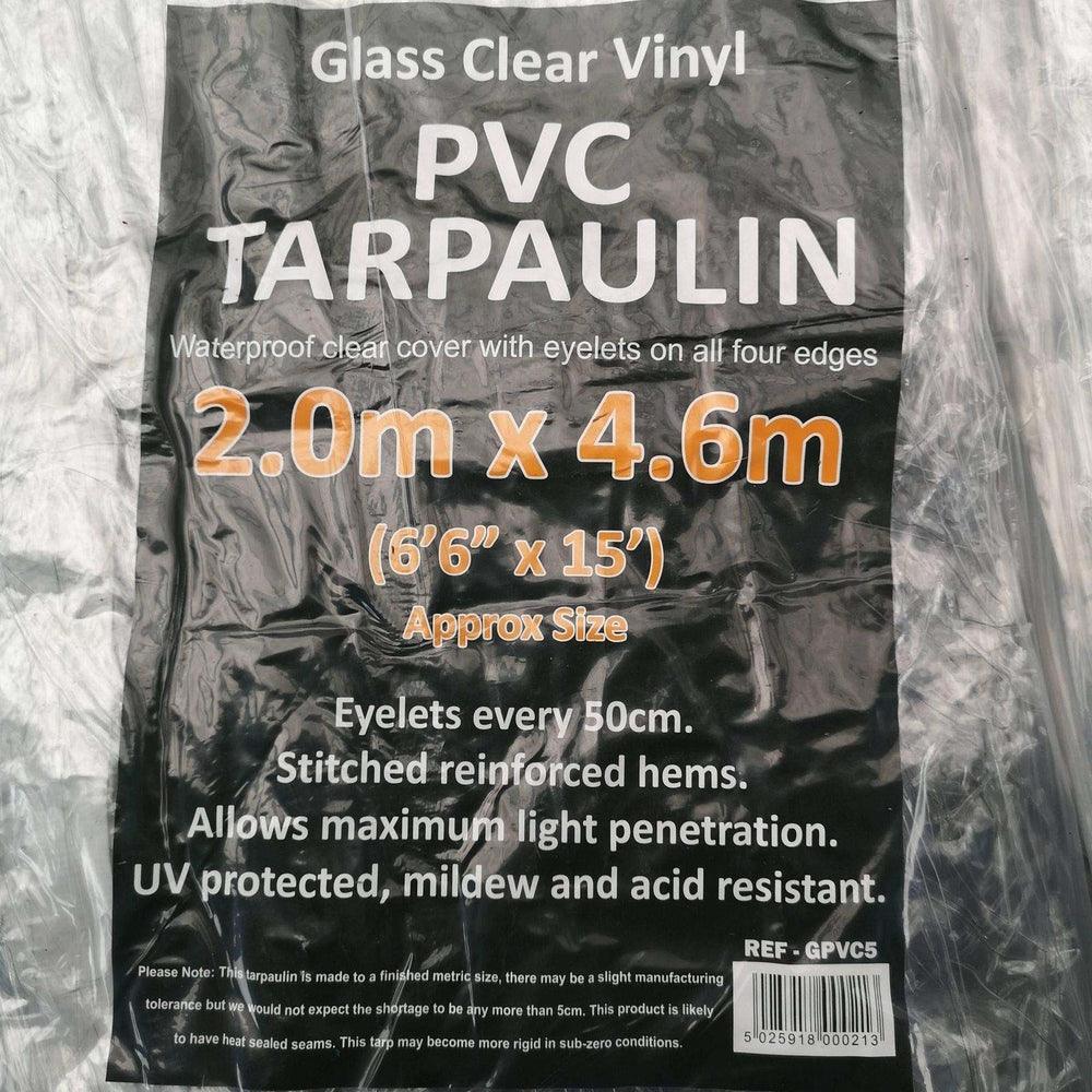 Clear glass tarpaulin Chicken run covers - Chartley Chucks