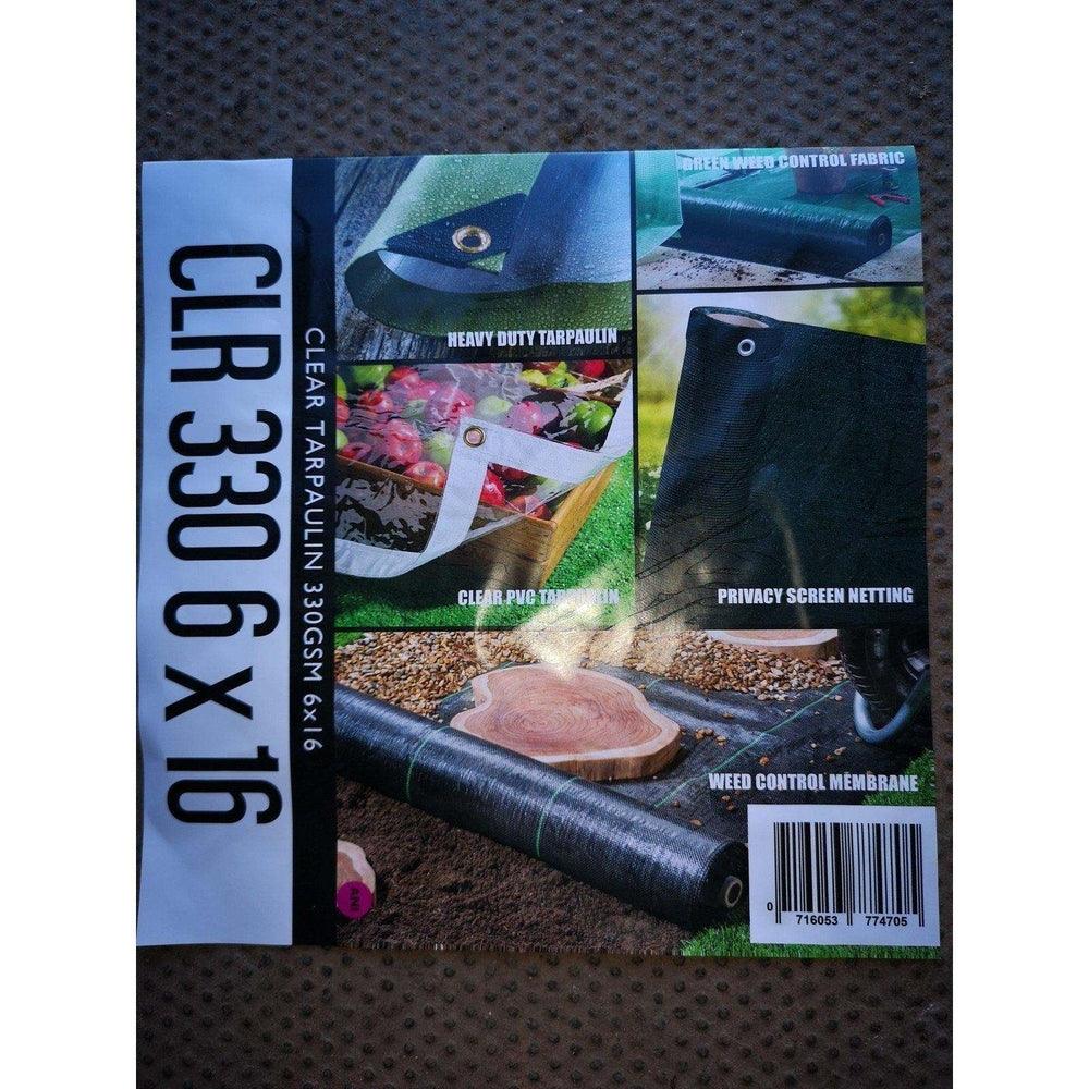 Clear glass tarpaulin Chicken run covers - Chartley Chucks