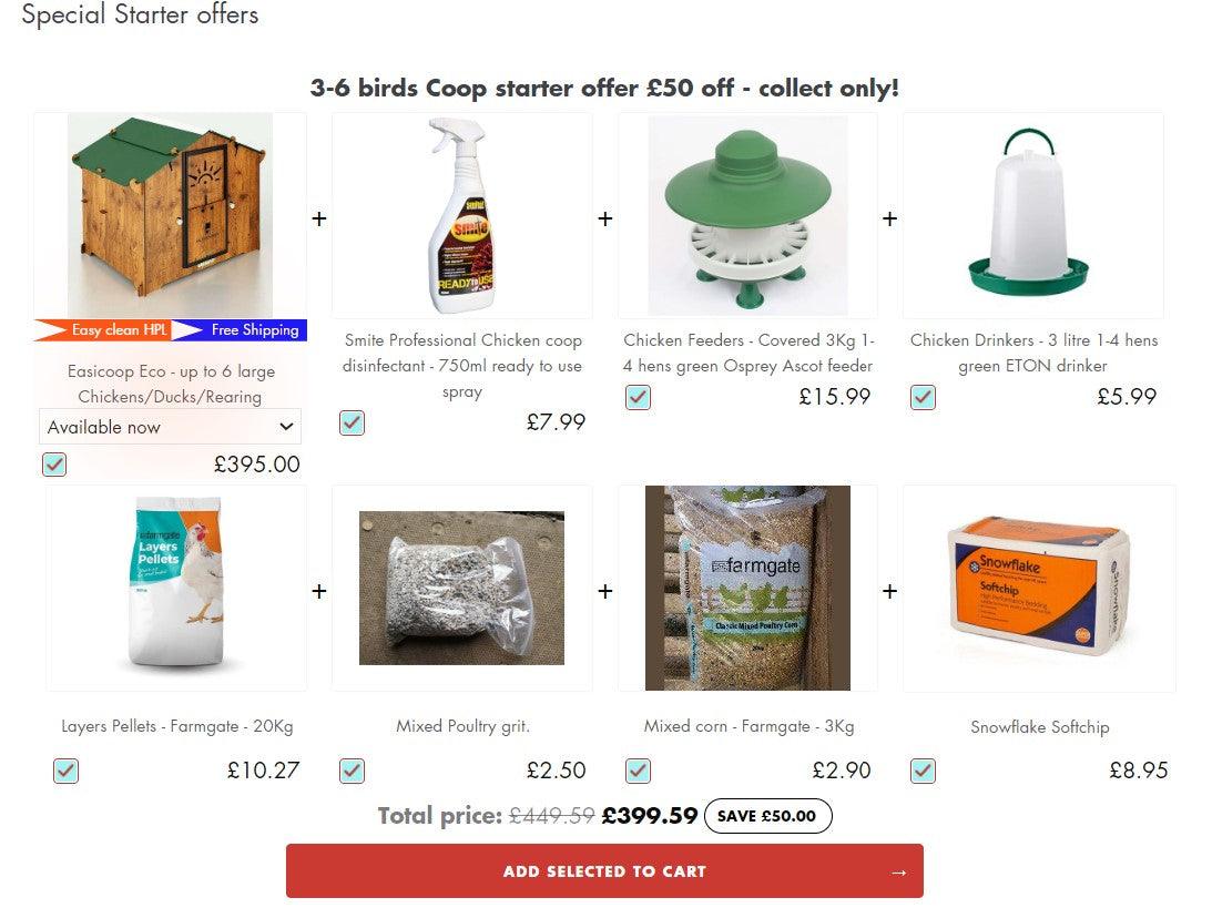 New to Chicken keeping - see our starter deals - Chartley Chucks
