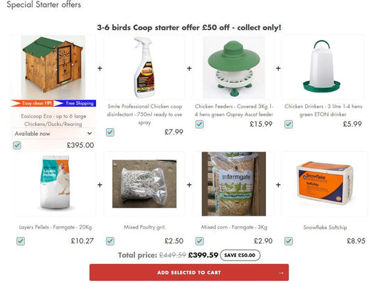 New to Chicken keeping - see our starter deals - Chartley Chucks