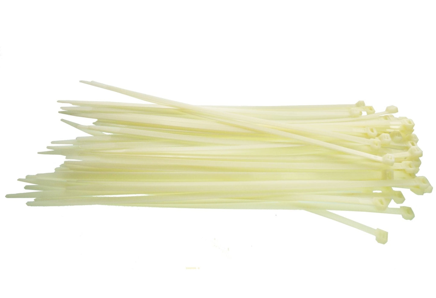 100 Cable Ties (3.6mm x 300mm) Neutral - Chartley Chucks