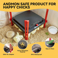 Poultry Kit - 25-30 Chick Brooder 12.5" X 12.5"