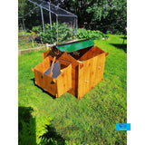 Easicoop Chalet L - HPL Chicken house up to 10 large Birds - Chartley Chucks