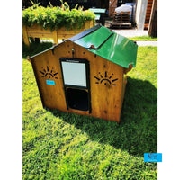 Easicoop Chalet L - HPL Chicken house up to 10 large Birds