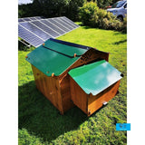 Easicoop Chalet L - HPL Chicken house up to 10 large Birds