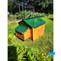 Easicoop Chalet 2XL - HPL Chicken House up to 15 large Birds - Chartley Chucks