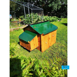 Easicoop Chalet L - HPL Chicken house up to 10 large Birds