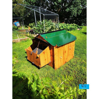 Easicoop Chalet L - HPL Chicken house up to 10 large Birds - Chartley Chucks