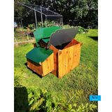 Easicoop Chalet 2XL - HPL Chicken House up to 15 large Birds - Chartley Chucks
