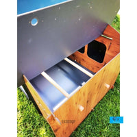 Easicoop Chalet L - HPL Chicken house up to 10 large Birds
