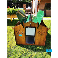 Easicoop Chalet L - HPL Chicken house up to 10 large Birds
