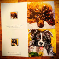 Christmas Card Collection - X10 dog inspired cards - Chartley Chucks