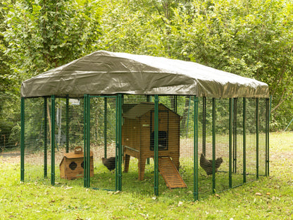 Easicoop 3m x 3m metal quality walk in Chicken run