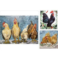 Christmas Cards Bundle - X12 Chicken inspired cards - Chartley Chucks