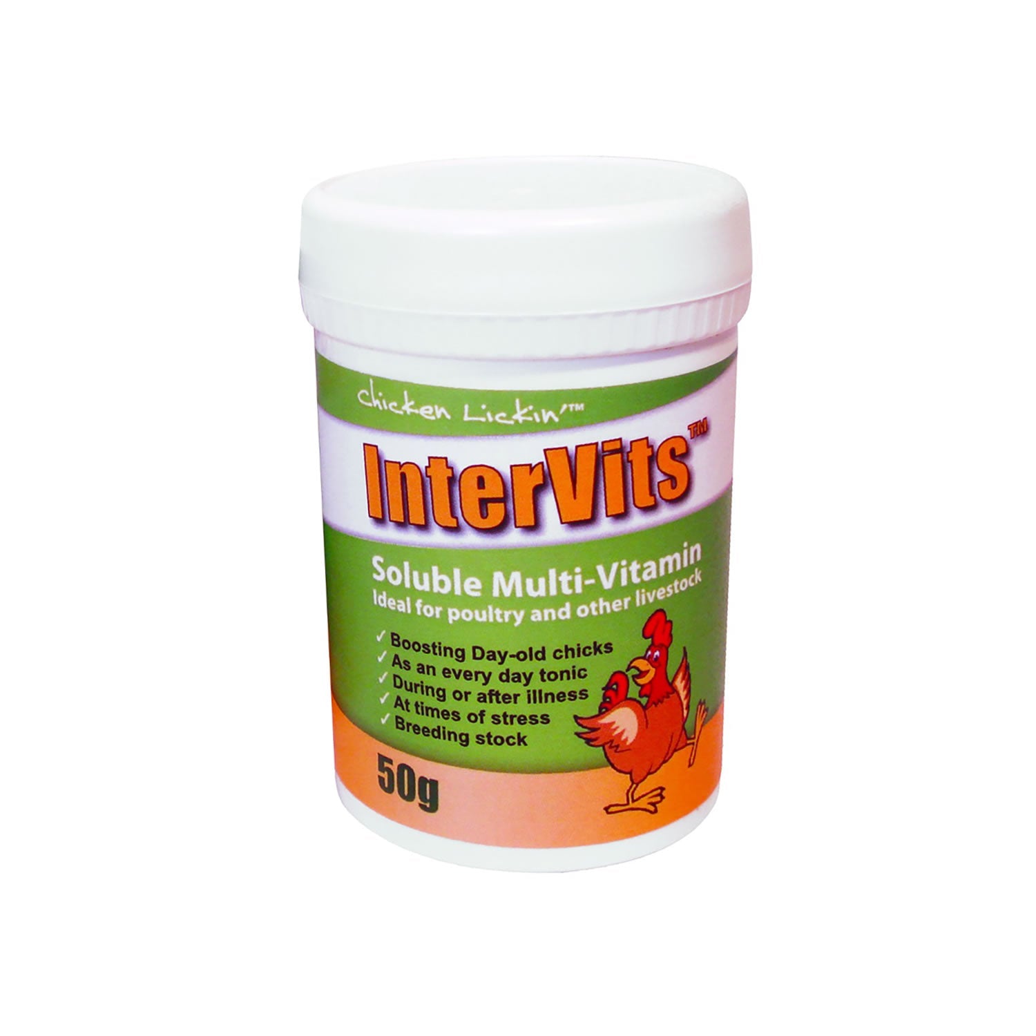 Agrivite Intervits 50g - STRESS support - Chartley Chucks