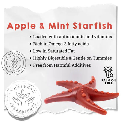 Apple & Mint Starfish - Chartley Chucks