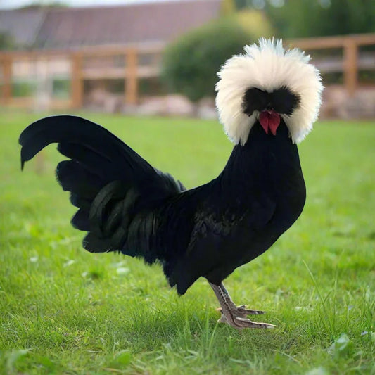 Bantam Polands POL - Black (calm) - Chartley Chucks
