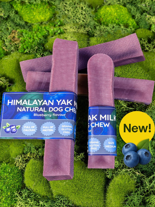 Blueberry Yak Dog Chew - Chartley Chucks
