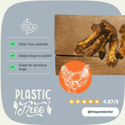 Chicken Neck Natural Meat Chew For Dogs - Chartley Chucks