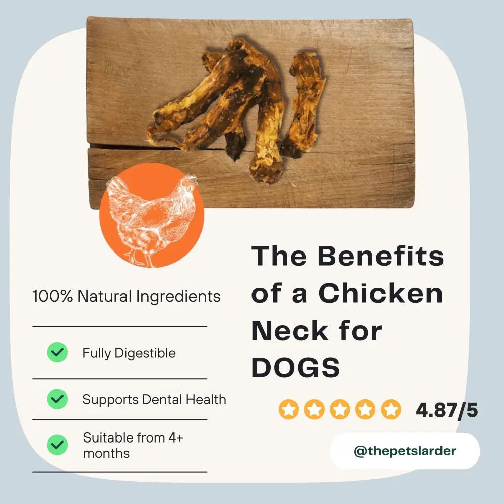 Chicken Neck Natural Meat Chew For Dogs - Chartley Chucks