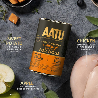 Chicken Wet Dog Food - Chartley Chucks