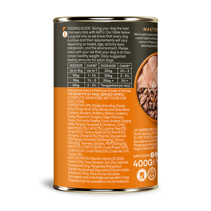 Chicken Wet Dog Food - Chartley Chucks