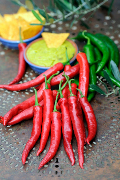 Chilli Pepper Cayenne Plug Plants "Grow Your Own" Fruit **Letterbox Friendly** - Chartley Chucks