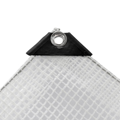 Clear M - Grade Tarpaulin 3m x 5m - 100gsm - Chartley Chucks