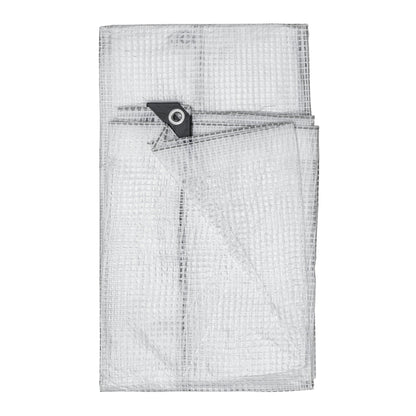 Clear M - Grade Tarpaulin 3m x 5m - 100gsm - Chartley Chucks
