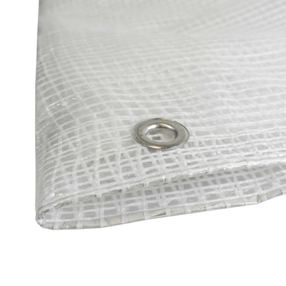 Clear M - Grade Tarpaulin 4m x 4m - Chartley Chucks