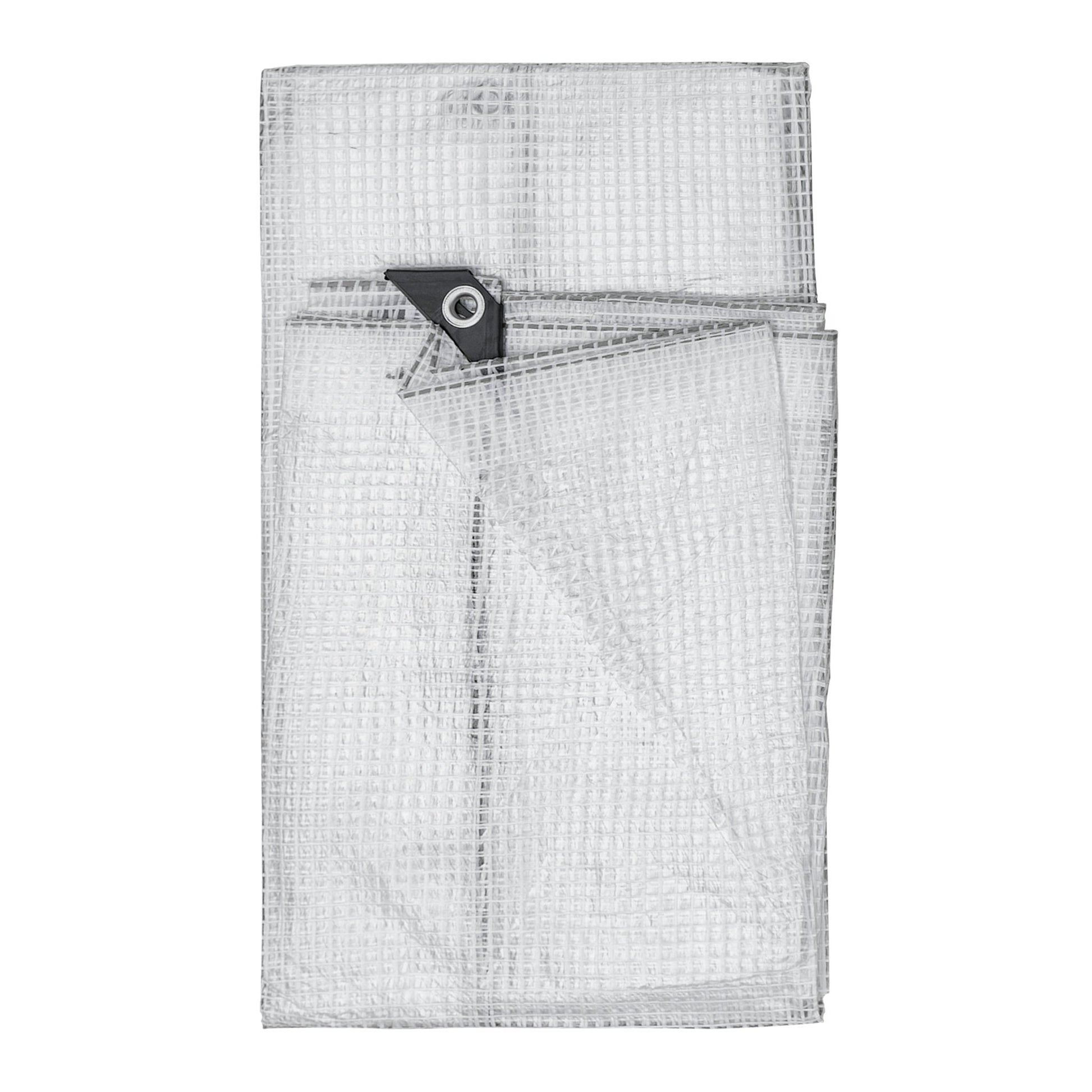 Clear XL - Grade Tarpaulin 2m x 2m - Chartley Chucks