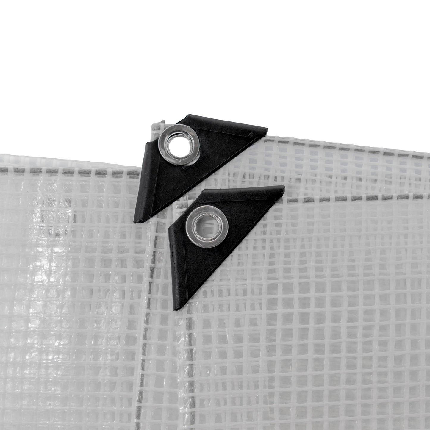 Clear XL - Grade Tarpaulin 2m x 2m - Chartley Chucks