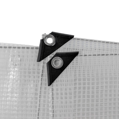 Clear XL - Grade Tarpaulin 2m x 2m - Chartley Chucks