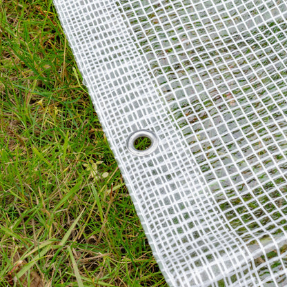 Clear XL - Grade Tarpaulin 2m x 2m - Chartley Chucks