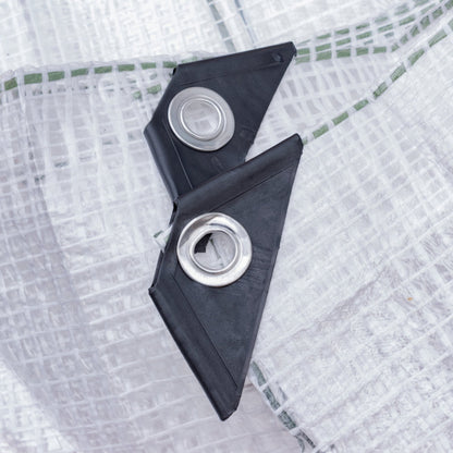 Clear XL - Grade Tarpaulin 2m x 2m - Chartley Chucks