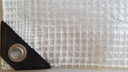 Clear XL - Grade Tarpaulin 4m x 6m - 300gsm - Chartley Chucks