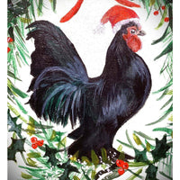 Christmas Card Collection - X24 Chicken and Dog inspired cards - Chartley Chucks