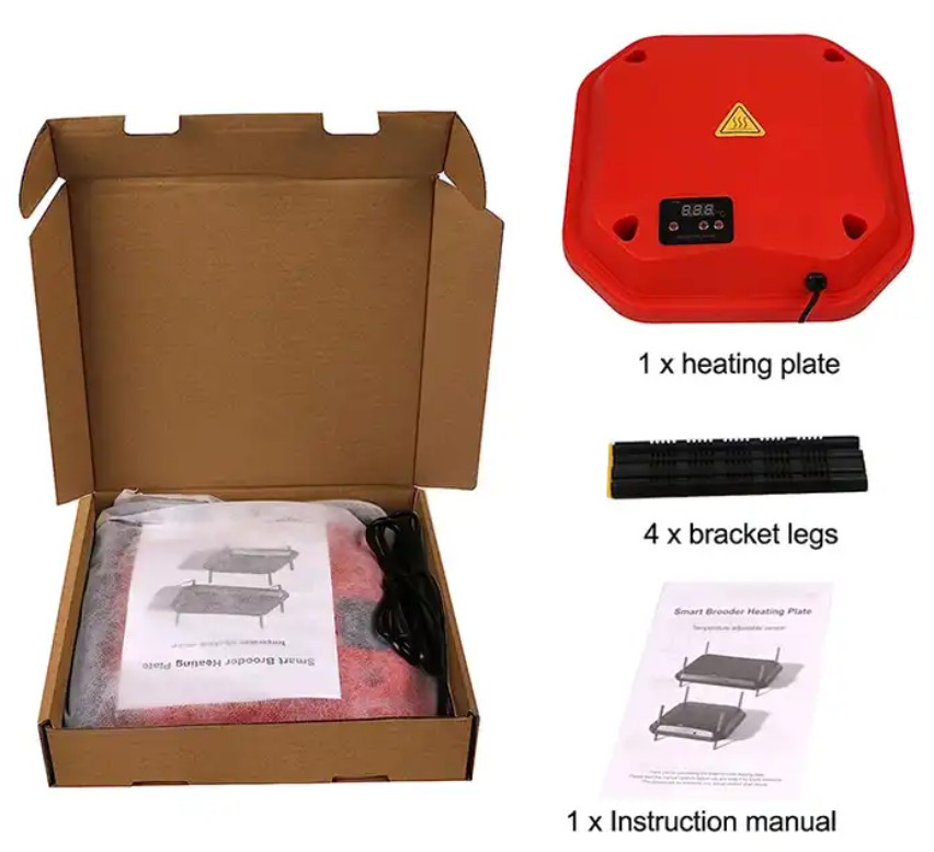 Extra Large Brooder Heating Plate (66W 40.7cmx61cm)